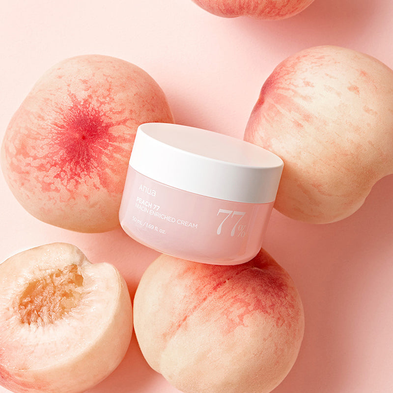 Peach 77% Niacin Enriched Cream