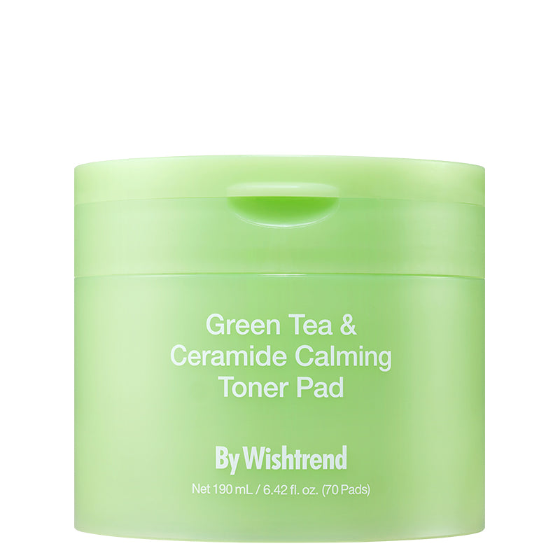 Green Tea & Ceramide Calming Toner Pad