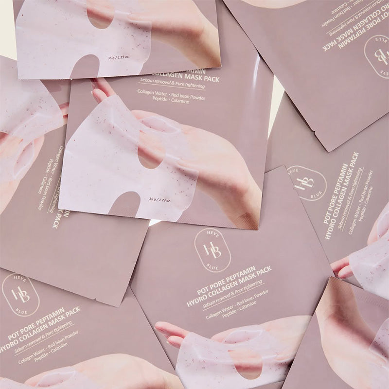 Pot Pore Peptamin Hydro Collagen Mask Pack