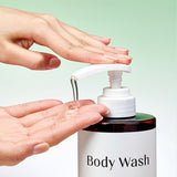 and by mixsoon Tea Tree AHA Body Wash