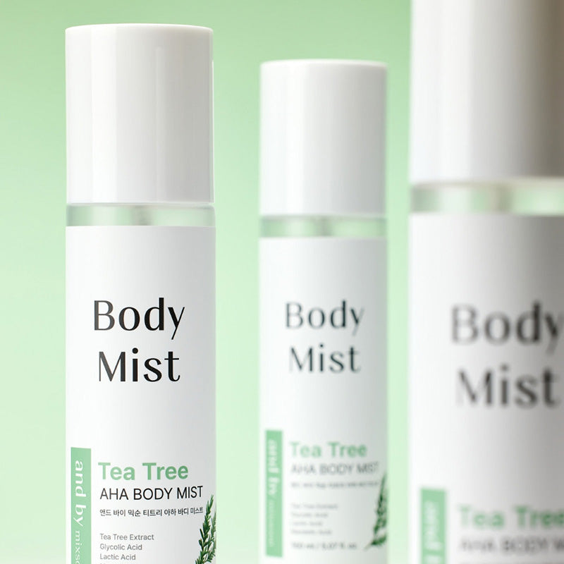 and by mixsoon Tea Tree AHA Body Mist