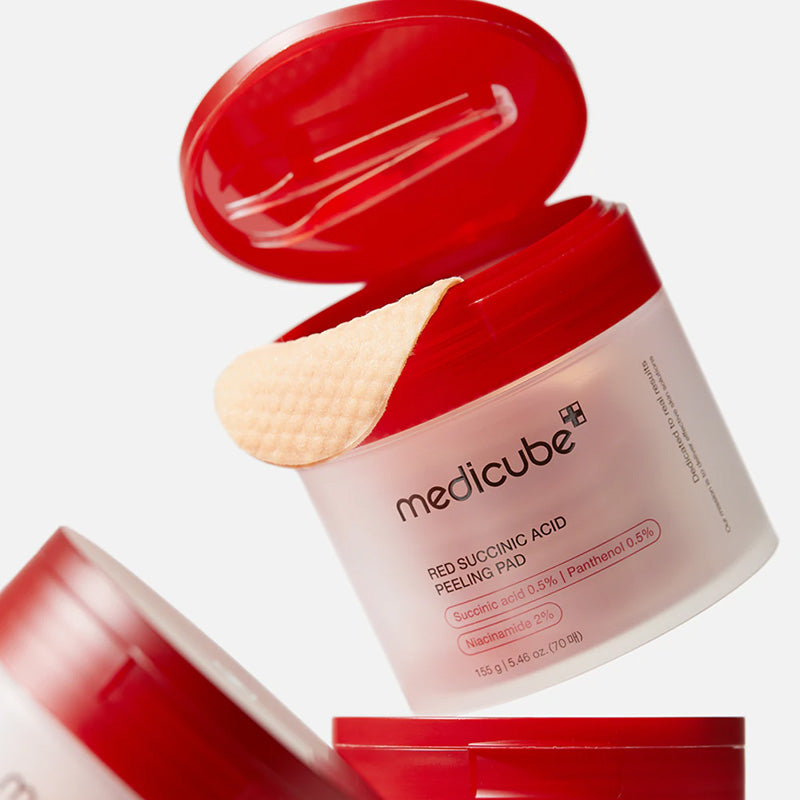 Red Succinic Acid Peeling Pad