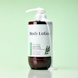 and by mixsoon Tea Tree AHA Retinol Body Lotion