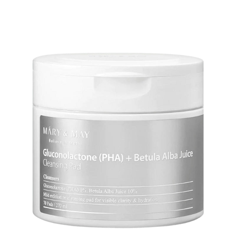 Gluconolactone (PHA) + Betula Alba Juice Cleansing Pad