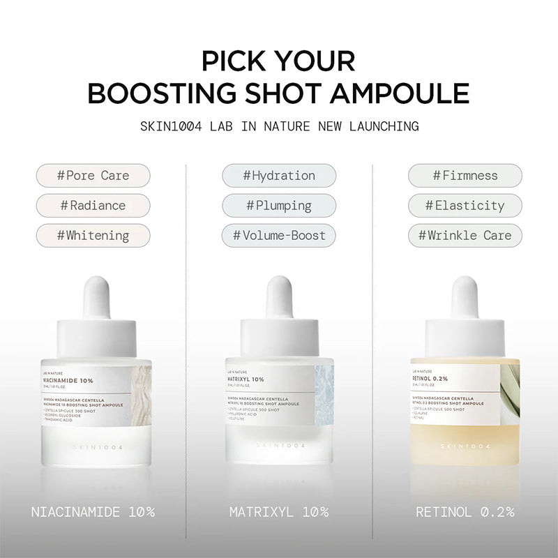 Madagascar Centella Niacinamide 10 Boosting Shot Ampoule
