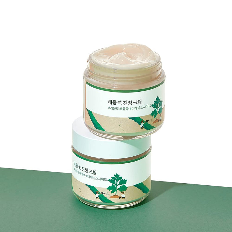 ROUND LAB Mugwort Calming Cream - Korean-Skincare