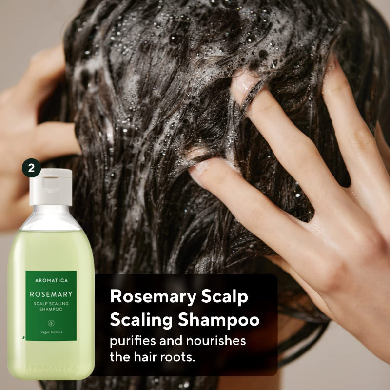  Rosemary Scalp Scaling Trial Kit - Korean-Skincare