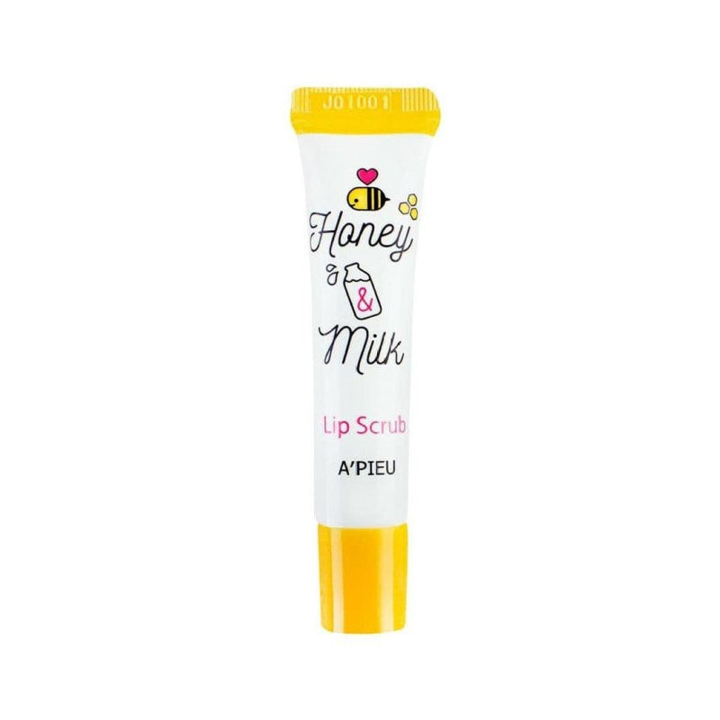 Apieu Honey & Milk Lip Scrub - Korean-Skincare